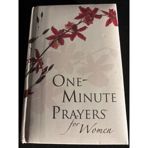 One Minute Prayers for Women Gift Edition by Hope Lyda 2007 Hardcover Book Good